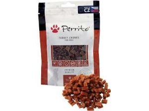 Pochoutka PERRITO Turkey Chunks 100g