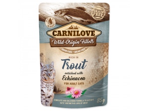 Kapsička CARNILOVE Cat Rich in Trout enriched with Echinacea 85g