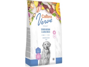 Calibra Dog Verve GF Senior Medium & Large Chicken & Duck 2kg