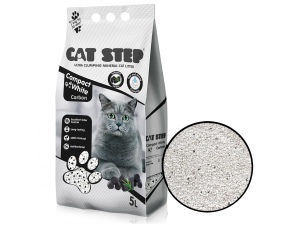 Cat Step Compact White Carbon 5l