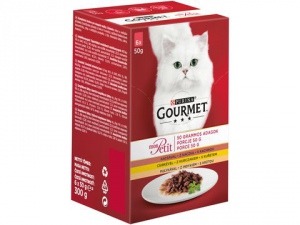 Kapsičky Gourmet mon Petit šťava 6 x 50 g drůbež