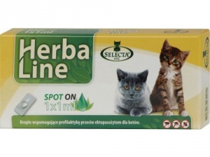 Herba Spot-on 1 x 1 ml pro kočky antiparazitní