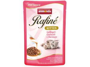 ANIMONDA kapsa Rafiné Soupé Kitten -drůb. koktejl+ráčci 100g