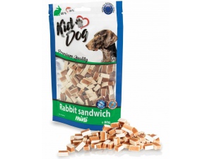 KIDDOG MINI králičí sendvič 80 g