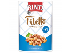 Kapsička RINTI Filetto kuře + kachna v želé 100g 1ks