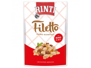 Kapsička RINTI Filetto kuře + hovězí v želé 100g 1ks