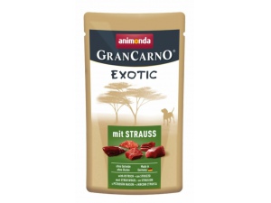 ANIMONDA kapsička GRANCARNO EXOTIC -se pštrosem 125g pro psy