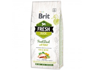 BRIT Fresh Duck with Millet Active Run & Work 2,5kg