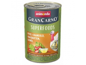 GRANCARNO Superfoods krůta, mangold, šípky, lněný olej 800g