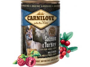 Carnilove WM konz. Salmon & Turkey Grain Free 400 g