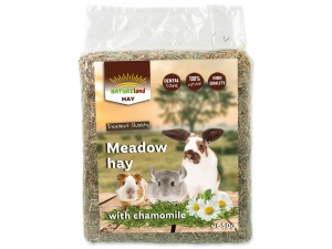 Seno NATURE LAND Meadow Hay s heřmánkem 0,65kg