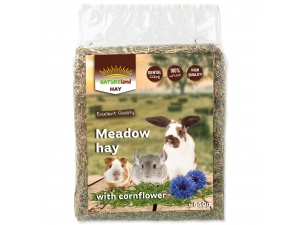 Seno NATURE LAND Meadow Hay s chrpou 0,65kg