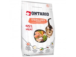 ONTARIO Cat Sterilised Salmon 2kg