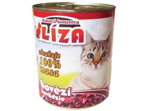 LÍZA cat hovězí 800g