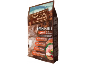 Natural Woodland Optimum Diet Mini, Medium krůta, kuře 10 kg