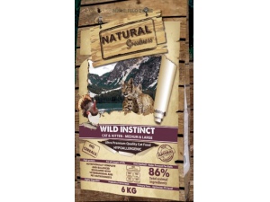 Natural Greatness Cat Kitten Wild Instinct kuře, krůta 2kg