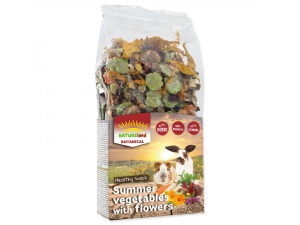 Pochoutka NATURE LAND Botanical letní zelenina s květy 100g