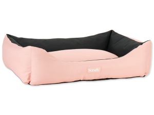 Pelíšek SCRUFFS Expedition Box Bed Rose Quartz