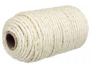 Sisalové lano, 50 m/ø 4-6 mm