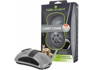 FURminator Curry COMB masážní kartáč 11 cm