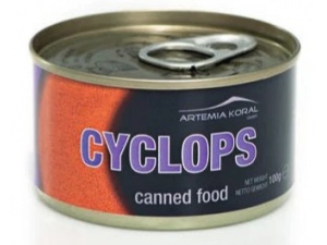 Konzervovaný cyklop 100g