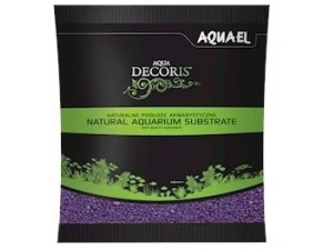 AQUAEL písek Aqua Decoris, 1kg, 2-3 mm, fialový