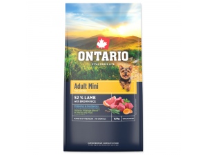 Krmivo Ontario Adult Mini Lamb & Brown Rice