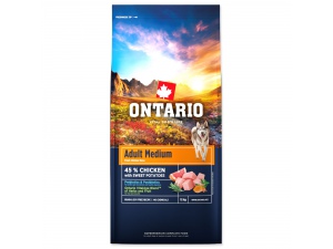 Krmivo Ontario Adult Medium Chicken & Sweet Potatoes