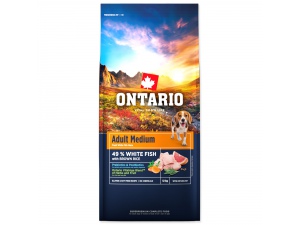 Krmivo Ontario Adult Medium Fish & Brown Rice