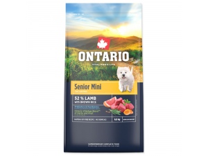 Krmivo Ontario Senior Mini Lamb & Brown Rice