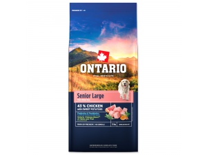 Krmivo Ontario Senior Large Chicken & Sweet Potatoes 12kg