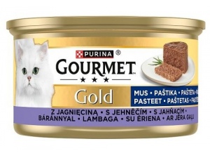 Gourmet gold hrubá paštika s jehněčím 85g