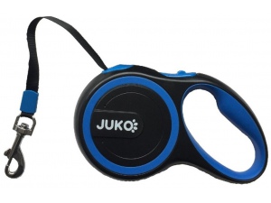 Samonavíjecí vodítko tape modrá L 50 kg 5 m Samonavíjecí vodítko tape modrá L 50 kg 5 m