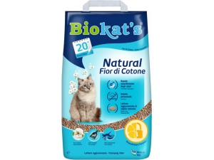 Biokats Natural Fior di Cotone podestýlka 5 kg (doprodej)