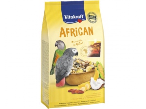 Krmivo pro papoušky VITAKRAFT AFRICAN 750g