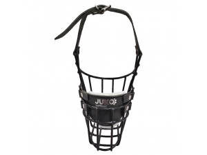 Náhubek CHOPO černý gumoplast dalmatin