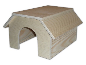 Domek valbová střecha 22,5×17×29,5cm