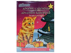Adventní kalendář pro kočky s lososem (doprodej)