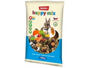 DARWIN Happy mix pro morčata a králíky 500g 1ks