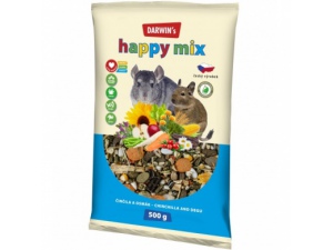 DARWIN Happy mix pro činčily a osmáky 500g