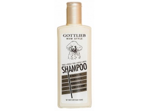 Gottlieb šampón s makadamovým olejem bílý pudl 300ml