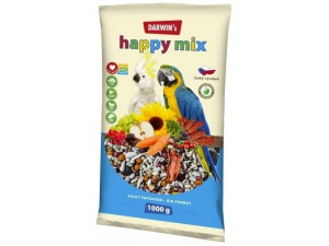 DARWIN Happy mix pro velké papoušky 1kg