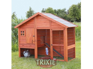 Natura dřevěný domek pro králíky 194x152x80cm