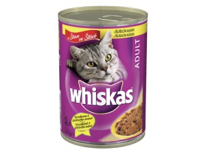 Konzerva Whiskas s kuřecím masem