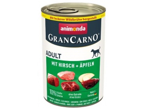 Konzerva Animonda Gran Carno Adult s jelenem a jablky