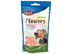 FLOWERS Light - měkké kytičky jehněčí/kuřecí 75g