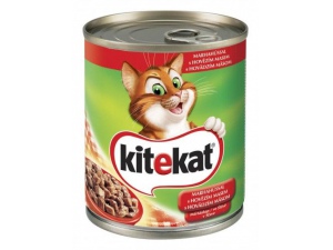 Konzerva Kitekat hovězí 400g