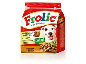 Frolic mini drůbež a zelené fazolky a obiloviny 1kg