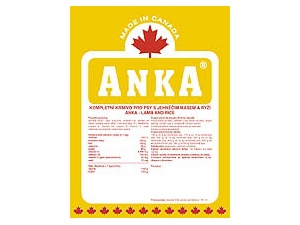 Anka Lamb and Rice 18kg