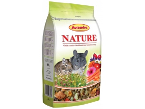 AVICENTRA NATURE PREMIUM činčila + osmák 850 g